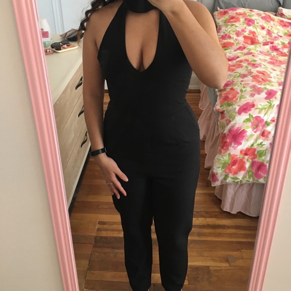 NTW Black Few Moda Jumpsuit
